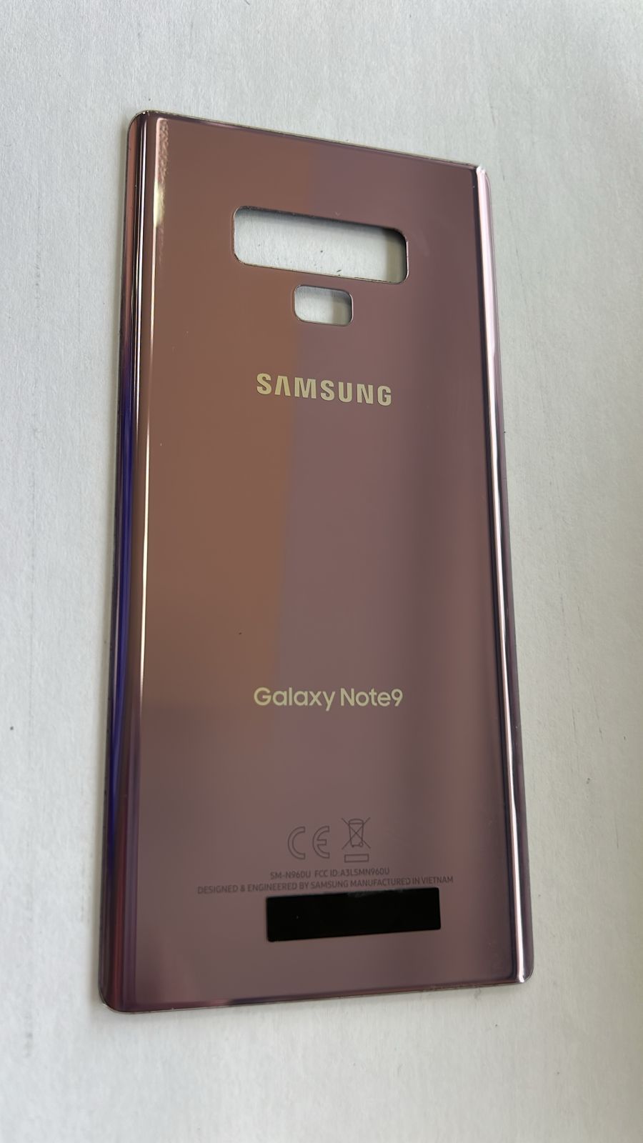 Tapa Samsung Note 9 Morada Original 